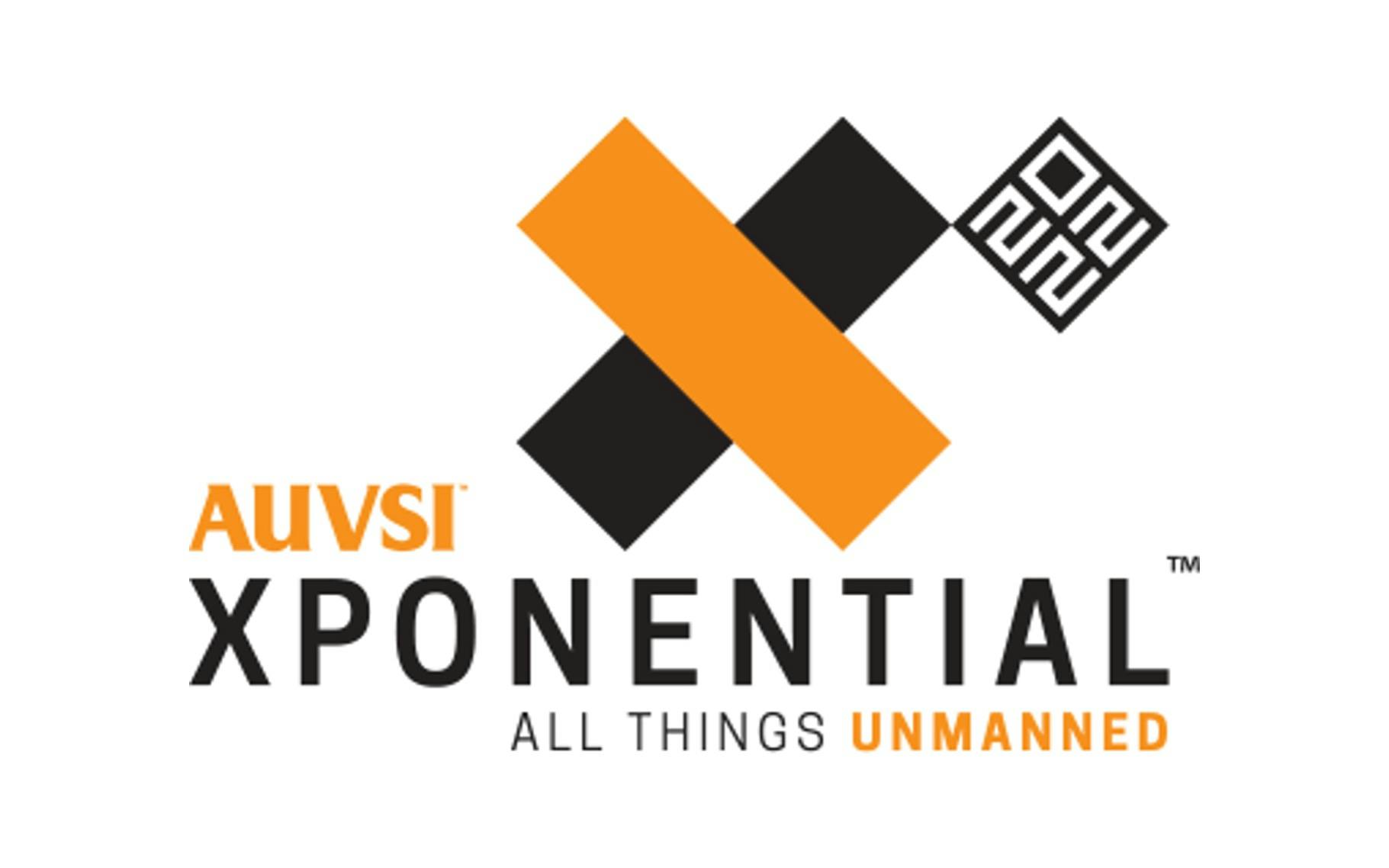 AUVSI Xponential All Things Unmanned 2022 logo