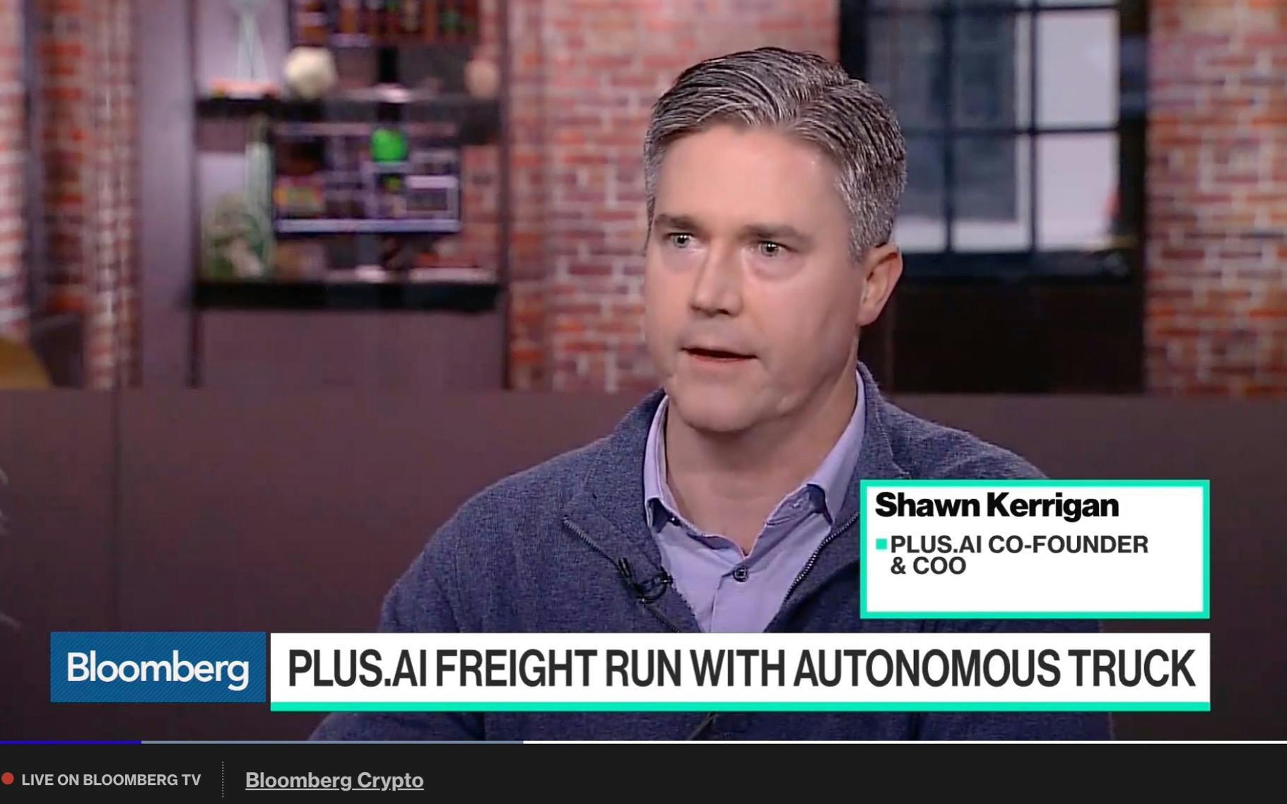 Shawn Kerrigan Plus Co-Founder & COO on Bloomberg